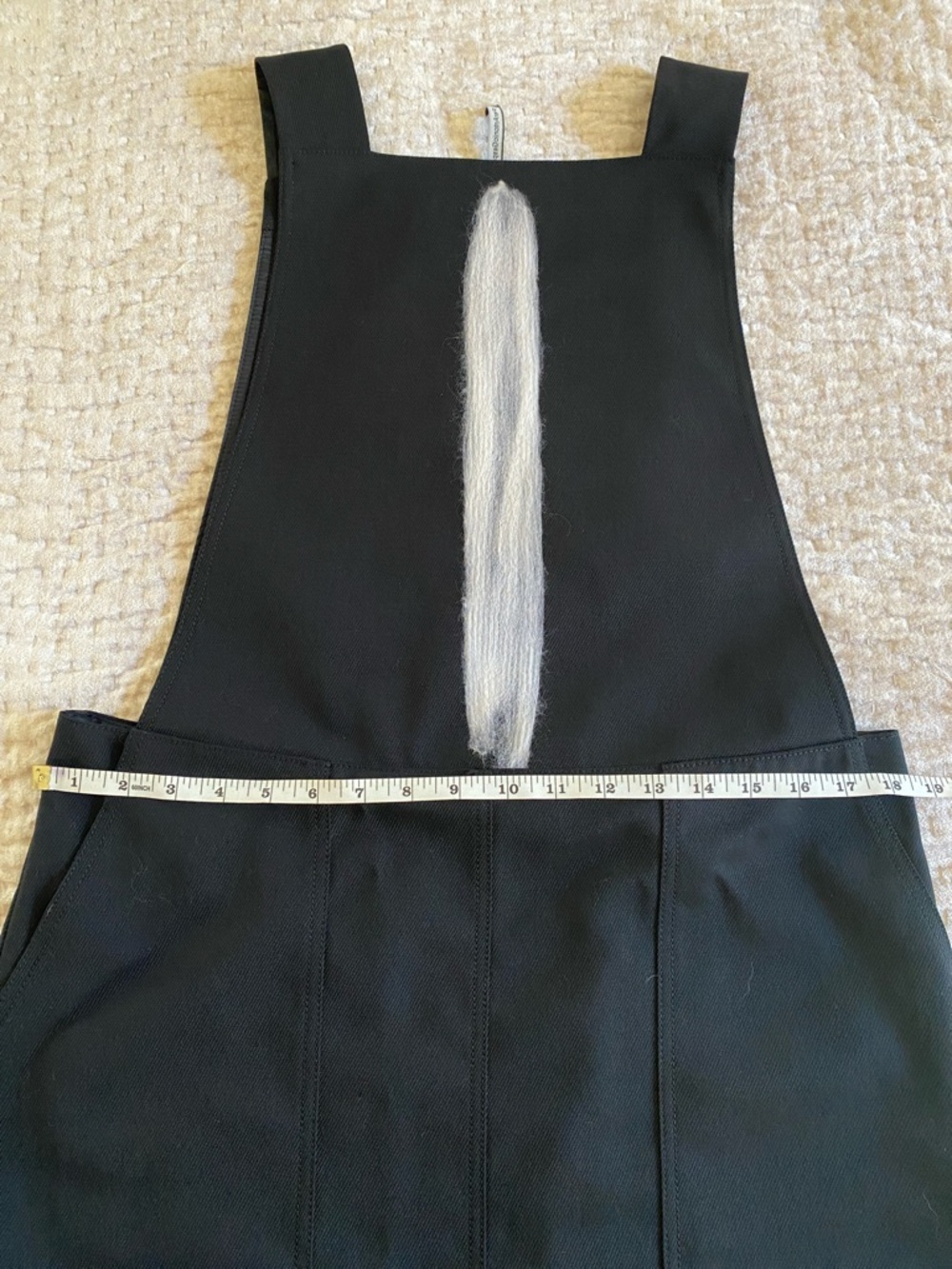 Black Midi Pier Antonio Gaspari Dress with Front Pocket Detail - Picture 7 of 8